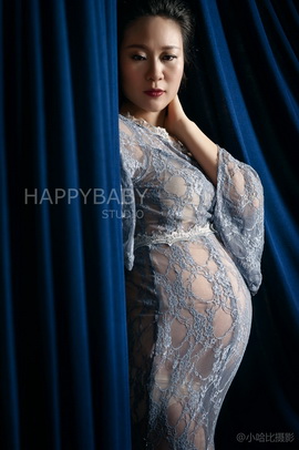 小哈比孕妇摄影作品